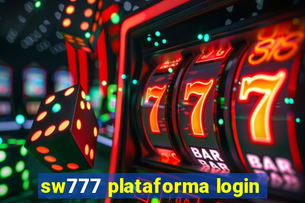 sw777 plataforma login